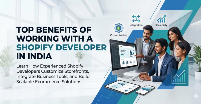 Top Benefits of Hiring a Shopify Developer in India for Store Customization