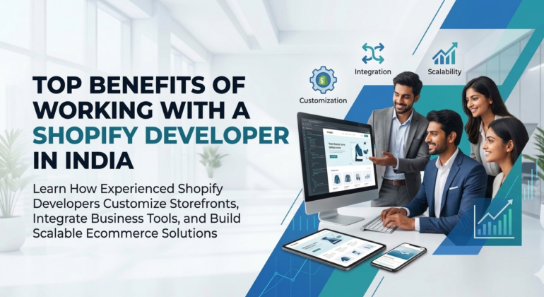 Top Benefits of Hiring a Shopify Developer in India for Store Customization