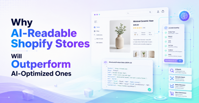 Why AI-Readable Shopify Stores Will Outperform AI-Optimized